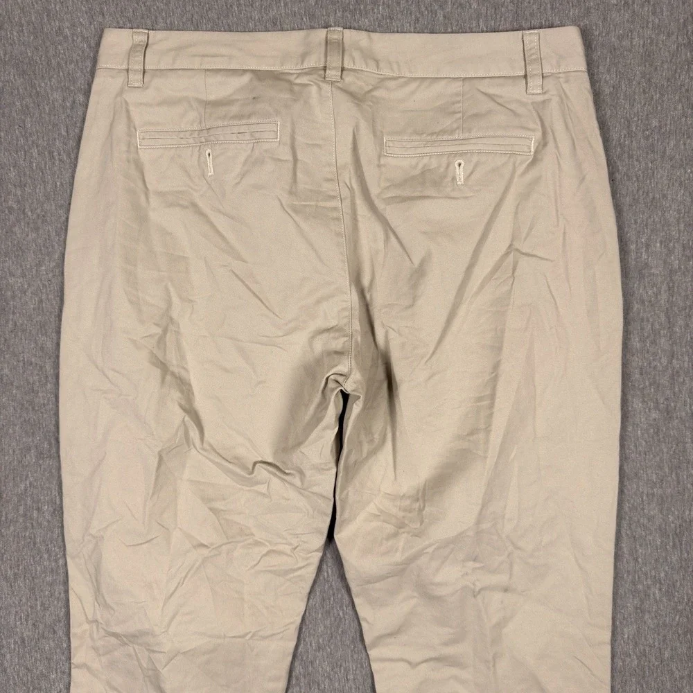 Bonobos Chino Pants Mens 34x34 Beige Tailored Fit Flat Front Cotton Stretch Golf